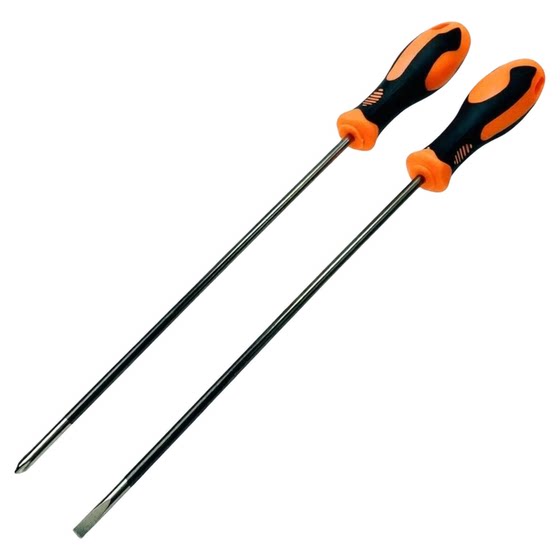 40cm extended screwdriver cross-shaped screwdriver with magnetic screwdriver repair slender handle long rod sewing machine special