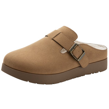 Birkenstocks, fashionable, casual, simple, flat-soled mid-heel slip-on shoes