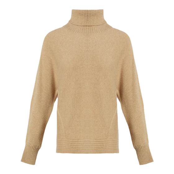 Deer King 100% pure cashmere sweater women's bottle collar change organization solid color pullover soft, comfortable and warm spring, autumn and winter new style