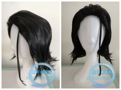 taobao agent Anime wig COSPLAY One Piece COS COS Clokdal black back fake hair