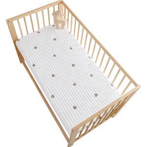 
Cribs, bed cover, pure cotton, type A, mother and baby grade baby sheet splicing, baby cotton, children's special small pad cover