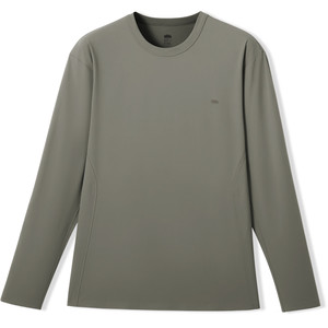 
Men's sweat-free long-sleeved T-shirt under banana, breathable and quick-drying clothes, outdoor sports base shirt, high-elastic autumn running top