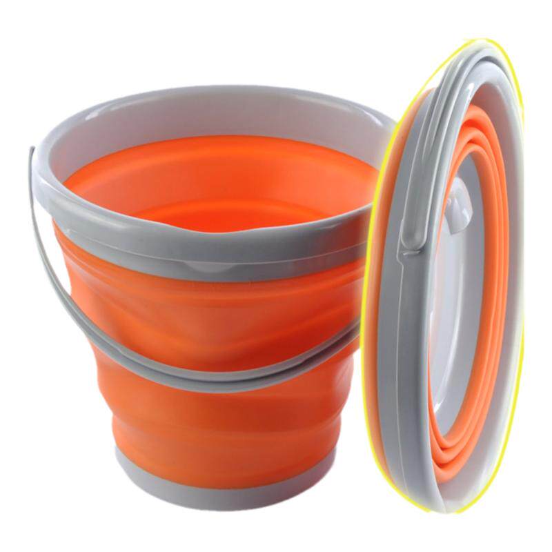 Seau Rd Seau Pliant Ice Road - Portable, Repliable 10L+ pour l'Extérieur