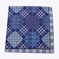 Men's Plaid Handkerchief - Soft And Absorbent Cotton, Imported From Japan