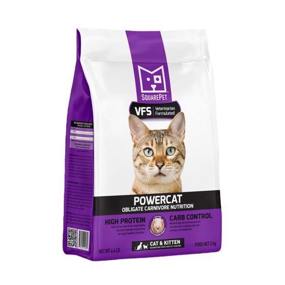 
EVO reproduces the American SquarePet High Energy Vitality Series Whole Cat Food 1 bag