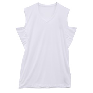 
Shiluohando SHIROHATO Men's Underwear Sweat-absorbing Vest V-neck Shirt Sweat-absorbing Quick Dry Base Cutting Sleeve