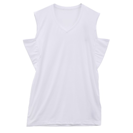 
Shiluohando SHIROHATO Men's Underwear Sweat-absorbing Vest V-neck Shirt Sweat-absorbing Quick Dry Base Cutting Sleeve