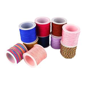 
No. 72 jade thread Chinese knot tassel Huizi thread DIY hand-woven Buddhist beads bracelet bracelet red rope material