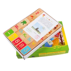 Children's Wooden 100-piece Chinese Character Dominoes Baby Recognition Early Education Educational Toy 346 Years Old