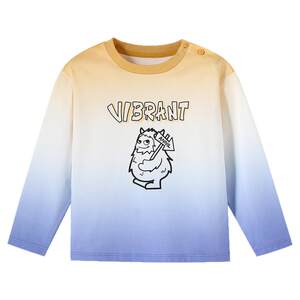 
[Same style in shopping malls] Annai children's clothing boys' round neck long-sleeved T-shirt spring new elastic XB511556