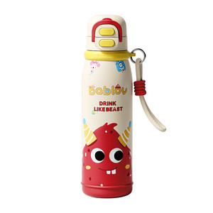 
bablov children's thermos cup boy student school special cup summer girl straw cup portable gift