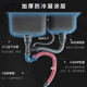 包邮厨房洗菜盆304不锈钢水槽双水槽家用洗手盆带支架洗碗池大单