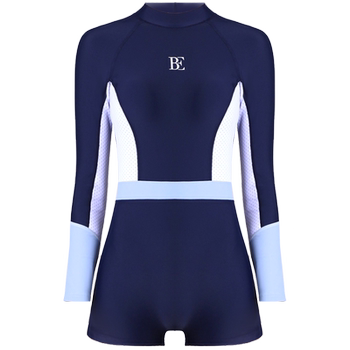 BE Fan De'an long-sleeved sun protection swimsuit women's boxer one-piece