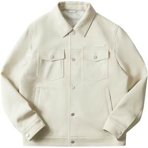 
HLA/Heilan House Mountain Is Not High Casual Jacket 26 Spring and Summer New Knitted Jacquard Stiff Work Jacket Men's Wear