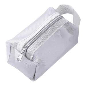
Transparent mesh storage bag Nylon portable toys cosmetic storage bag Coupon wallet key bag Bus card bag