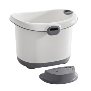 Ying's baby bathtub baby swimming bucket newborn baby toddler household bath bathtub children can sit in large size