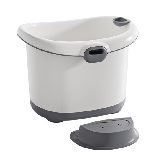 Ying's baby bathtub baby swimming bucket newborn baby toddler household bath bathtub children can sit in large size