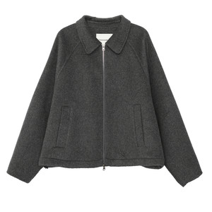 
[Same style in shopping malls] MOVEUP Magic Walk 2025 Autumn New Style Lapel Pocket Closure Short Woolen Jacket for Women