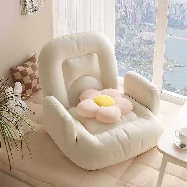 Lazy sofa bay window back chair Dormitory college students on the floor ...