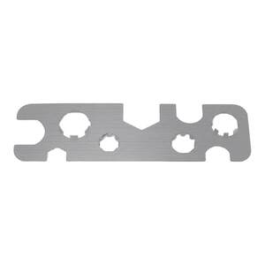 
Basin faucet aerator removal wrench stainless steel bathroom multi-functional universal water inlet pipe installation accessories