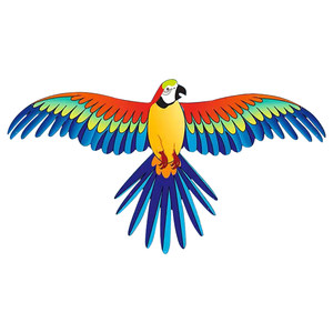 
Children's kite trumpet hand-held breeze easy to fly outdoor park outdoor camping essential artifact flying toy for boys