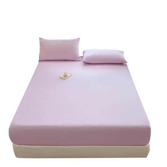 
Summer cotton fitted sheet single piece Category A maternal and infant 100 pure cotton fitted sheet cover all-inclusive non-slip Simmons mattress protector