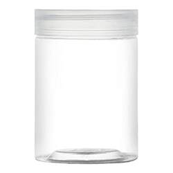 Biscuit box sealed jar plastic transparent cookie bucket