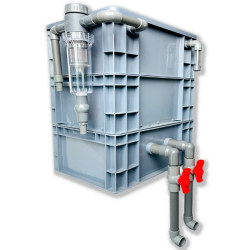 Fish tank filter circulation system turnover box filter box