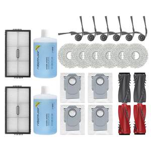 
Suitable for Stone P20/P10/G30 sweeping robot accessories G10 cleaning liquid filter side roller brush rag dust bag