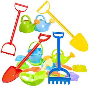 
udeas beach children sand digging shovel kindergarten seaside toys plastic snow play tools beach set large size