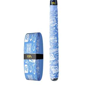 Kawasawa fishing rod entangled handlebar, sweat, water absorption, water, waterproof, anti -electrical and fishing rod, dragon bone handlebone handlebone with fish pole PU grip band