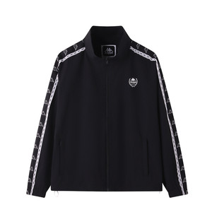 
Kappa Kappa Classic Label Stand Collar Sweater Women's Cardigan Spring New Outdoor Sports Jacket Coat Women's Top