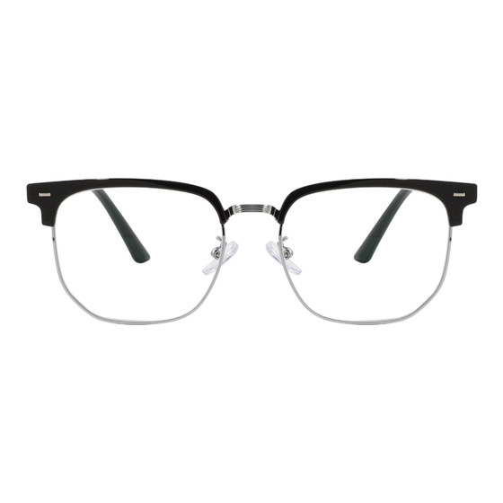 
Super light and gentle half-frame glasses frame for men, myopia can match with high-quality and handsome anti-blue light eye frame for men