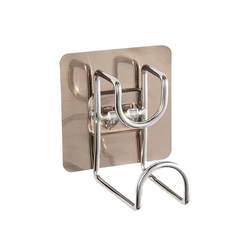 Stainless steel washbasin bathroom wall nail-free adhesive hook