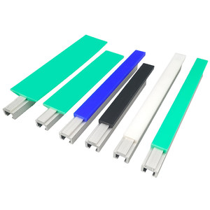 Conveyor line small C guardrail aluminum rail baffle 20/25/30/38/50 wide new wear-resistant round cap small C guide plate