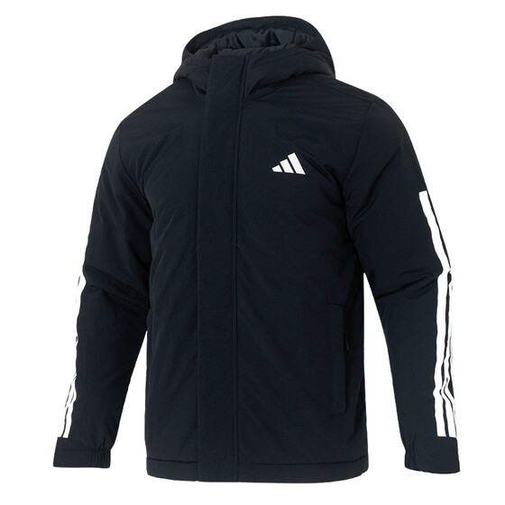 
Adidas official flagship store cotton-padded jacket for men winter new warm sportswear casual windproof cotton-padded jacket for men