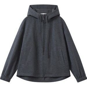 
The same casual hooded loose short woolen coat for women in the shopping mall in autumn and winter new style BDS4WD3506