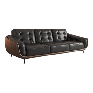 
Business office sofa reception hotel lobby seating area Italian modern four-seater sofa for sleeping