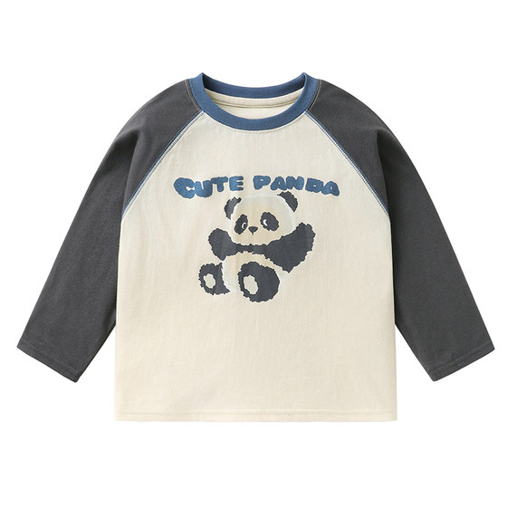 
Boys' long-sleeved T-shirt baby spring clothing 2026 new autumn children's fake two-piece tops spring and autumn boy's bottoming shirt