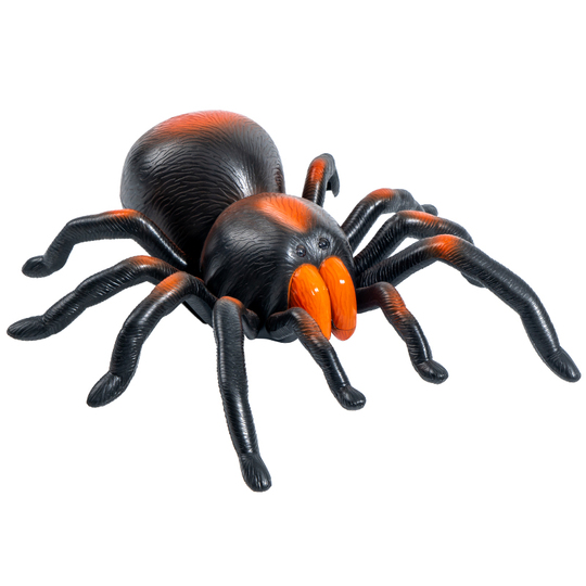 Higyee Araña A Control Remoto – Juguete Realista Con Ojos LED Rojos, Ideal Para Halloween Y Juego Interactivo Infantil