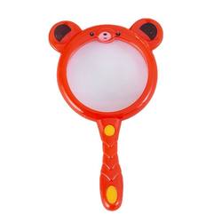 Kindergarten gift cartoon children's magnifying glass toy primary school students science and education experiment animal and plant observation and exploration teaching aids