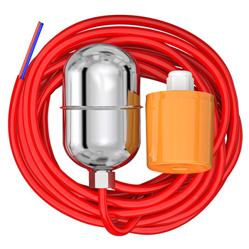 Automatic switch controller with acid-resistant alkali level float ball