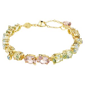 
[Same Model in Celebrity] Swarovski Gema Bracelet Accessories Contrast Color Design Imitation Crystal Gifts