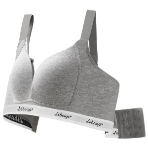 Sugar -size large -size underwear female big breasts show small thin models gathered anti -lowering parallel milk no steel ring bra