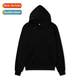 Autumn  winter men  women new solid color blank hooded large