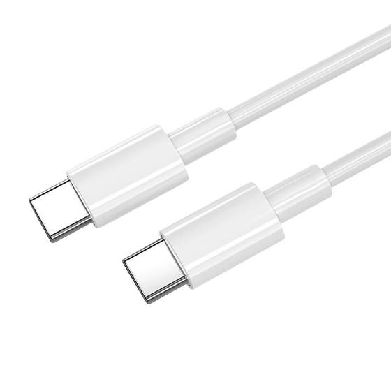 
Double-ended type-c data cable BS suitable for ipad to pro Huawei mobile phone car charging cable two ends Apple notebook tpyec computer tapec car ctoc port 100W dual PD fast charging