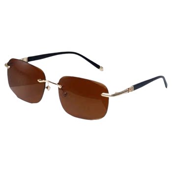 
Men's high-end black frame brown sunglasses sunglasses driving