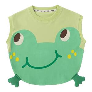 
Dudu baby pure cotton vest children's summer clothes boys and girls summer clothes thin sleeveless T-shirt children's clothing trendy