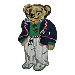 
Cartoon bear cloth patch diy sweater down jacket hole stain repair subsidy versatile sweatshirt pants decorative patch