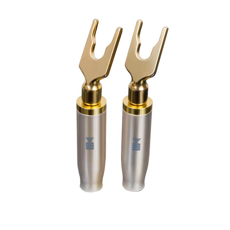 Lot De 4 Paires Connecteurs Banane 3 Mm Plaqués Nickel - Pour Haut-parleurs Audio, Contrôleurs Hammant/Morgan - 4